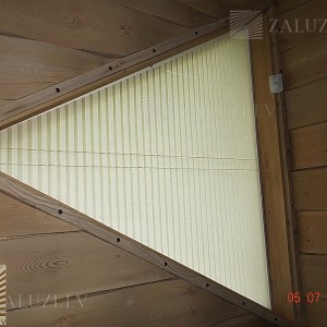 Pleated blinds