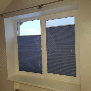 Pleated blinds