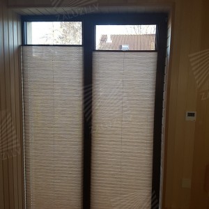 Pleated blinds