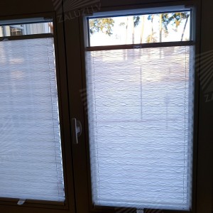 Pleated blinds