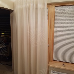 Pleated blinds