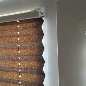 Pleated blinds