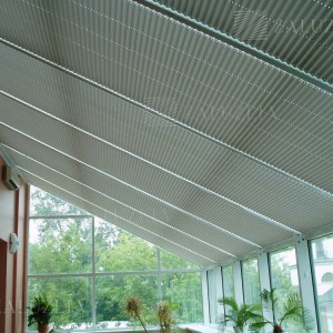 Pleated blinds