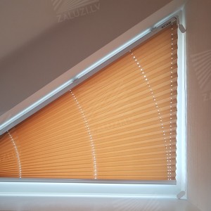 Pleated blinds
