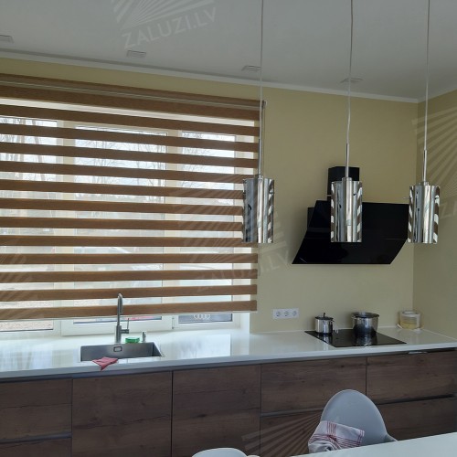 Hinged blinds “Duolight”
