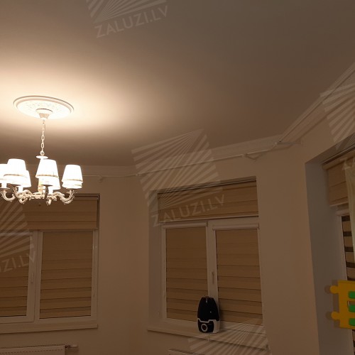 Hinged blinds “Duolight”