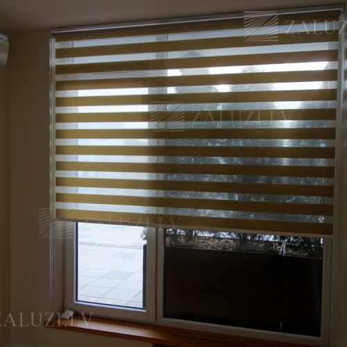 Hinged blinds “Duolight”
