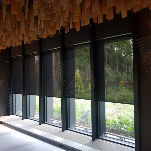 Sun protection roller blinds