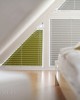 Pleated blinds for non-standard shaped openings and windows