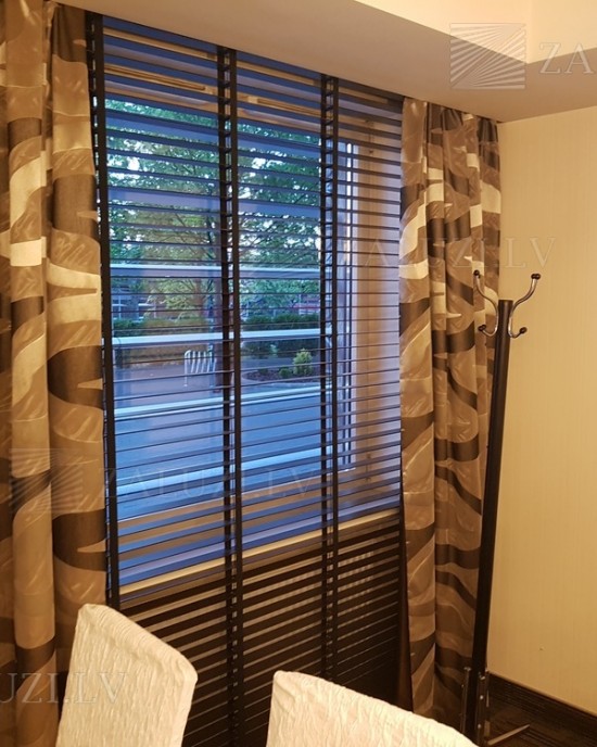 Venetian blinds -> Wooden blinds 50 mm  | ZALUZI.lv