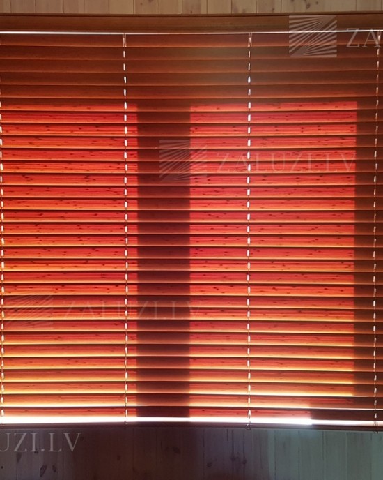 Venetian blinds -> Wooden blinds 50 mm  | ZALUZI.lv