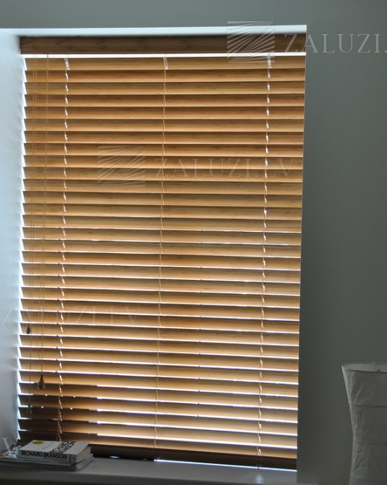 Venetian blinds -> Wooden blinds 50 mm  | ZALUZI.lv