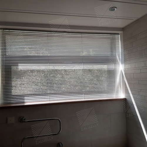 Horizontal aluminum blinds