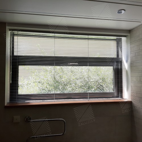 Horizontal aluminum blinds