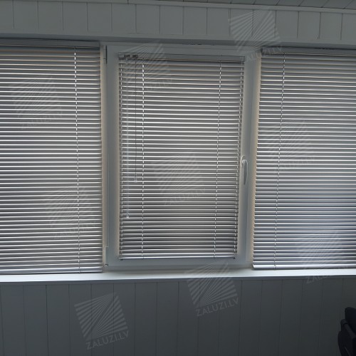 Horizontal aluminum blinds