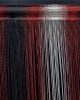 STRING CURTAIN BLACK RAINBOW 